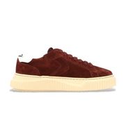 voile blanche para mujer 2017542 zapatillas de piel lipari 36 1 a 3cm cordones casual granate