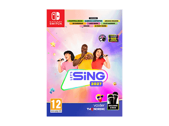 PS5 Let's Sing 2027 + 2 Micros Bundle