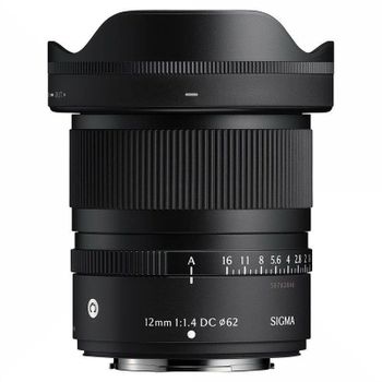 Objetivo Sigma 12mm F1.4 DC Contemporary Montura Fujifilm X Parasol Incluido