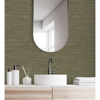 papel pintado vinilico imitando al lino jaspeado con textura en relieve - liverpool 681034 de gaulan - rollo de 10 m x 106 m