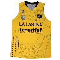 camiseta cbc la laguna tenerife torriani amarilla acb 2025-26