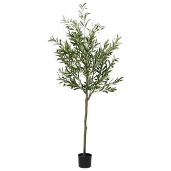 Árbol De Olivo Artificial Con 700 Hojas Verde 180 Cm Vidaxl
