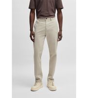 boss para hombre 50510917 pantalon chino tapered beige 3430 casual algodon
