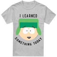south park camiseta manga larga i learned something today para hombre