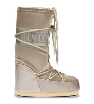Moon Boot para mujer. 80D1401680 Botas Icon Glance bronce (39/41), Plano, Ninguno, Casual, Nieve