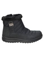 botines planos treintas l4465 negros para mujer 36