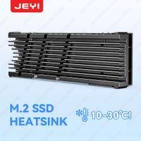 disipador de calor jeyi m2 2280 para ssd radiador de aluminio con maximo rendimiento de enfriamiento enfriador de ssd m2 para pcps5 con almohadilla termica de silicona