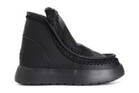 botin mujer piel black 38