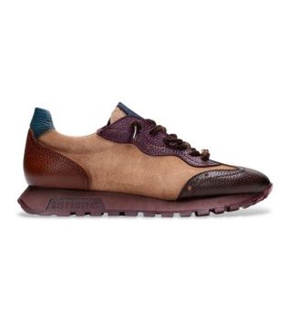 Hispanitas para mujer. CHI265106 Zapatillas de Piel Oregon marrón (38), Plano, Cordones, Casual