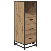 juego de muebles de bano roble artisan 35 x 375 x 100 cm vidaxl