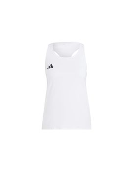 Camiseta de Running adidas Adizero E Tank Mujer Blanco