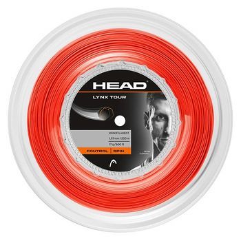 Cordaje Para Raqueta De Tenis Head Lynx Tour Rollo 200m -1.25-naranja