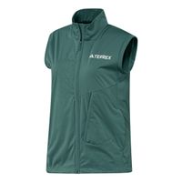 adidas terrex xpr softshell chalecos para correr mujeres-verde
