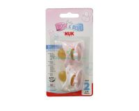 chupete baby rosa talla 2 6-18 meses 3x2 unidades---