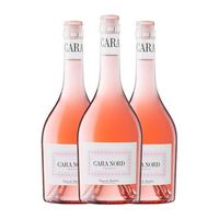 cara nord vino rosado rosat conca 75 cl 13 vol pack de 3 unidades
