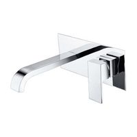 grifo monomando lavabo empotrado acton cromado