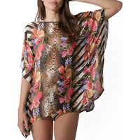 luna splendida pareos caftan de playa feline para mujer