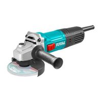 total tools - amoladora angular de cable con potencia de 750 w  diametro del disco de 115 mm  velocidad de 1200 rpm  con empunadura extra para mejor agarre