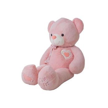 Peluche Oso Angelito 100 Cm 4 Col- Rosa, Rosa Maquillaje, Azul, Beig