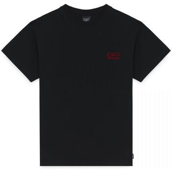 Propaganda Camiseta PRTS616-01 T-SHIRT-EMBROIDERY BLACK para hombre