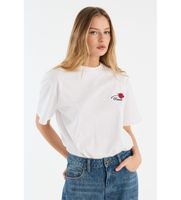 rotate para mujer 114722400 camiseta astra blanco xs casual manga corta algodon organico sostenible