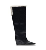 stand studio para mujer 66805-8077 botas talia negro 40 3 a 5cm ninguno casual