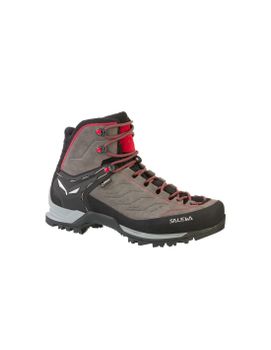Zapatillas de Montaña Salewa Ms Mtn Trainer Mid Gtx Mujer Gris/Verde Oliva