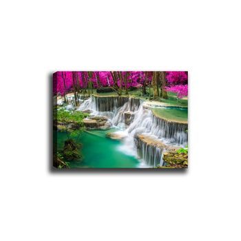 Pintura Decorativa Lienzo Canvas Tablo-104 Multicolor 70x100 Cm