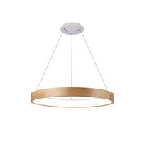 lampara colgante led mad 42w r madera