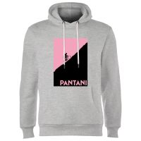 pantani hoodie - grey - s - grey