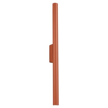 Aplique de pared vacu rojo, 2 luces