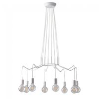 lampara colgante habitat 8 luces
