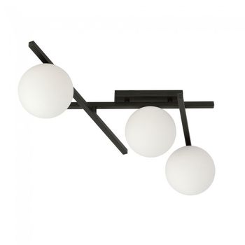 Plafón de techo tramas opal (3 luces)