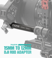 tilta ta-15r-12r-b adaptador de varilla dji de 15 mm a 12 mm 12 cm 20 cm negro para el motor dji follow focus