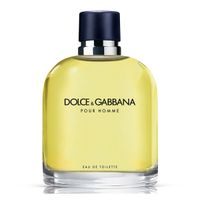 dolce  gabbana pour homme eau de toillete for men spray 125ml