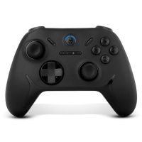 gamepad krom kadoer bluetooth v50 vibracion dual turbo pc switch android ios negro