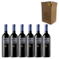 lan reserva vino tinto espana pack 6 botellas 75 cl 14 vol