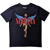 nirvana tops y camisetas angelic para nina