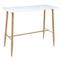 mesa de comedor roka blanca l120cm
