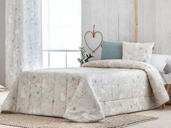 Colcha de invierno infantil misty beige confecciones paula