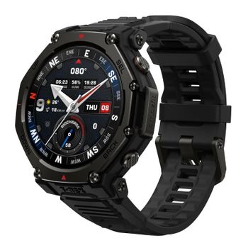 Amazfit T-Rex 3 Pro Bluetooth GPS NFC 44mm AMOLED Negro Resistencia al Agua 10ATM SpO2 Pulsómetro