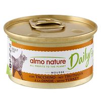 almo nature daily menu 24 x 85 g - pack ahorro - mousse con pavo