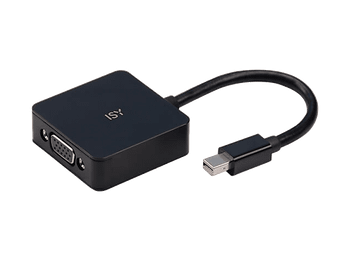 Adaptador - ISY IAD-1004, Minipuerto Pantalla, Negro