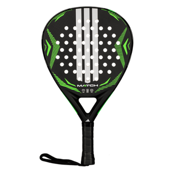 Pala de pádel adidas Match Black Lime 2026