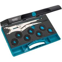 hazet 1847-1215 juego de alicates para anillos de seguridad r 355 mm x 235 mm x 65 mm r numero de herramientas 15