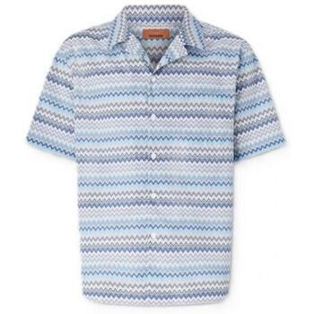 Missoni Camisa manga corta us25sj05-bw00w0-s01fs para hombre