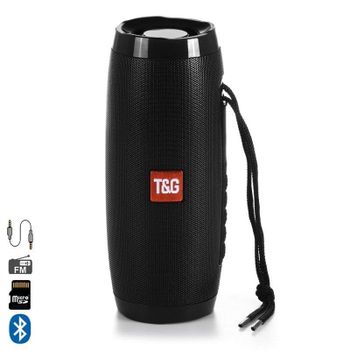 Altavoces Dam Electronics Portátiles Bluetooth 4.2 10W con luces LED y radio FM