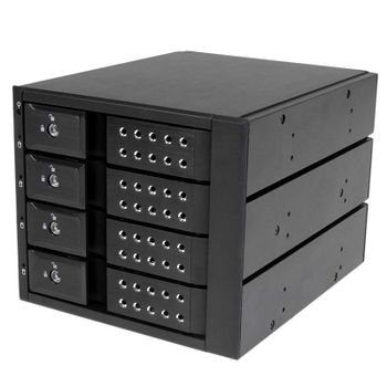 Startech Armario Rack Móvil 4 Bahías 3.5