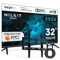 nilait prisma 32fd7004swos 32 led fhd smart tv webos regalo soporte tv y cable hdmi