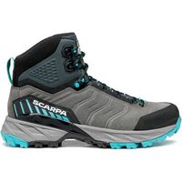 scarpa botines rush trk gtx wmn midgray-aqua gore-tex rhaw free dome trk para mujer